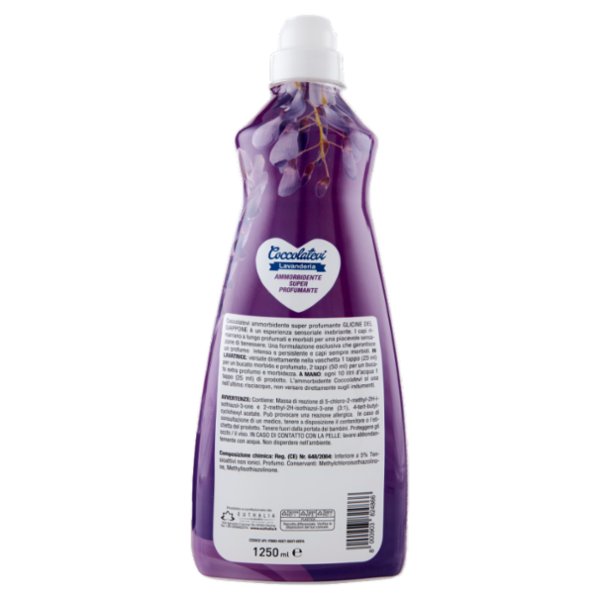 Coccolatevi Lavanderia Ammorbidente Super Profumante Glicine del Giappone 1250 ml