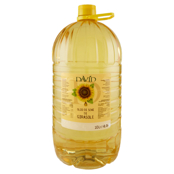 David Olio di Semi di Girasole 10 L