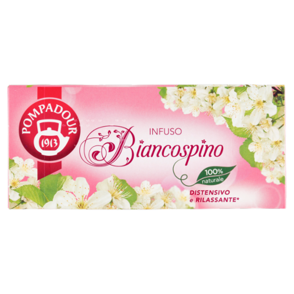 Pompadour Infuso Biancospino bustine 20 x 1,5 g