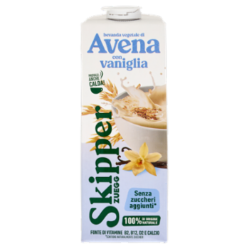Zuegg Skipper Bevanda Vegetale Di Avena Con Vaniglia 1000 Ml
