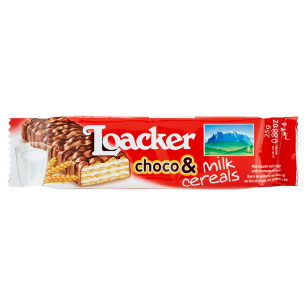 Loacker Choco & Milk cereals 25 g
