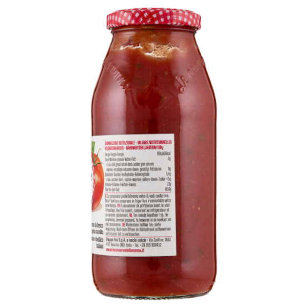 Le Conserve della Nonna Pomodoro al Basilico 500 g