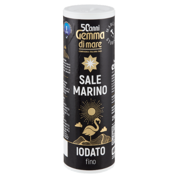 Gemma di mare Sale Marino Iodato fino 250 g