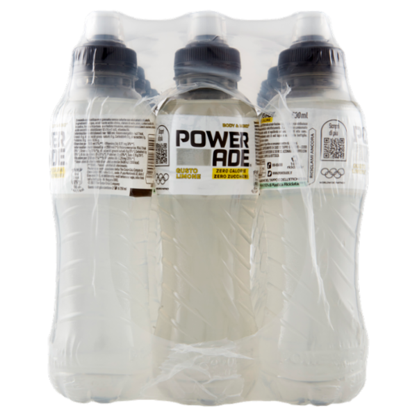 POWERADE Active Zero Gusto Limone PET 12 x 500 ml
