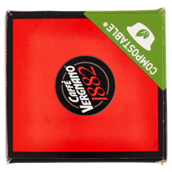 Caffè Vergnano 1882 Cremoso Compostabile** Capsule Compatibili Lavazza a Modo Mio* 32 x 7,5 g
