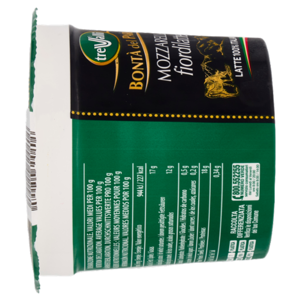 treValli Bontà del Parco Mozzarella Bocconcini fiordilatte 3 x 50 g