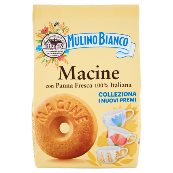 Mulino Bianco Macine Biscotti con Panna Fresca 350g
