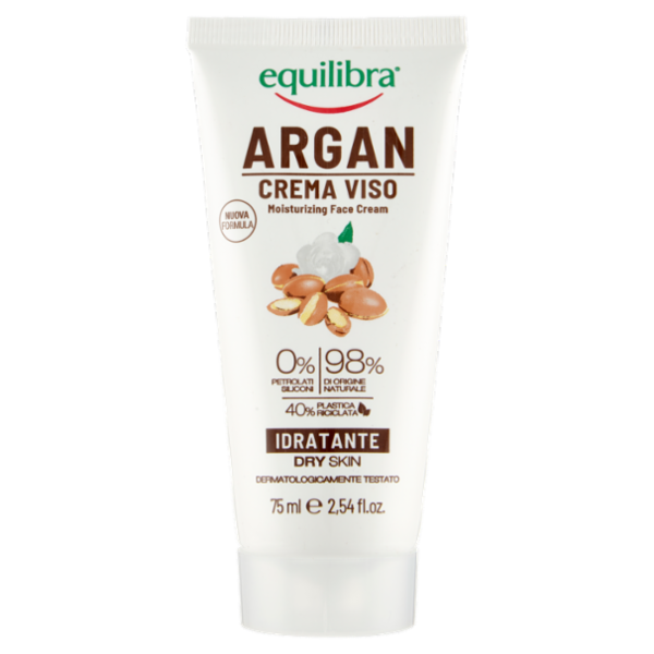 equilibra Argan Crema Viso Idratante 75 ml