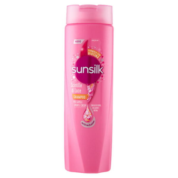 sunsilk Scintille di Luce Shampoo per Capelli Spenti e Crespi 250 mL
