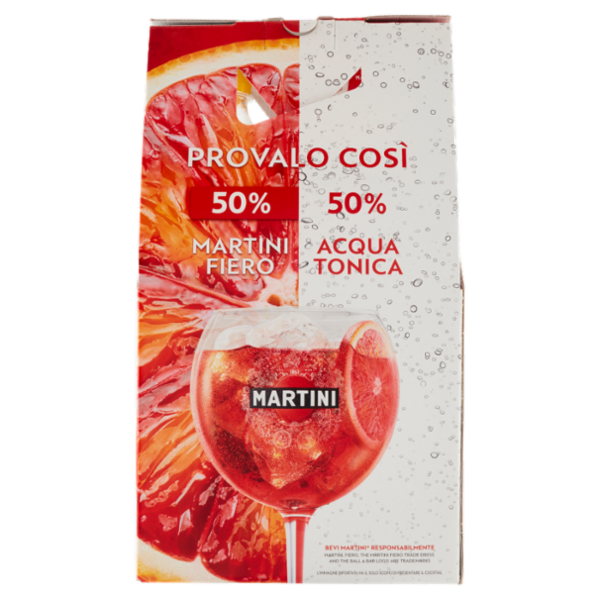 Martini Fiero 750 ml & Schweppes Tonic 1 l