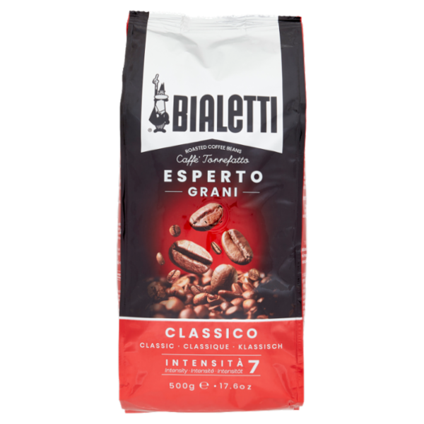 Bialetti Caffè Torrefatto Esperto Grani Classico 500 g