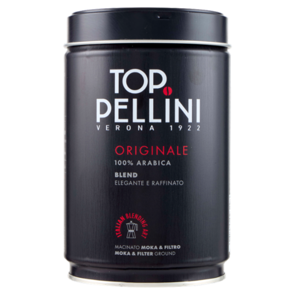 Top Pellini Originale Macinato Moka & Filtro 250 g
