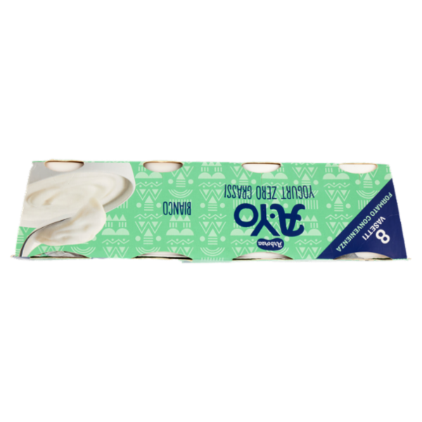 Arborea A-Yo Yogurt Zero Grassi Bianco 8 x 125 g