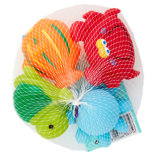neo Baby Giochi Bagno Amici del Mare 6m+ 4 pz
