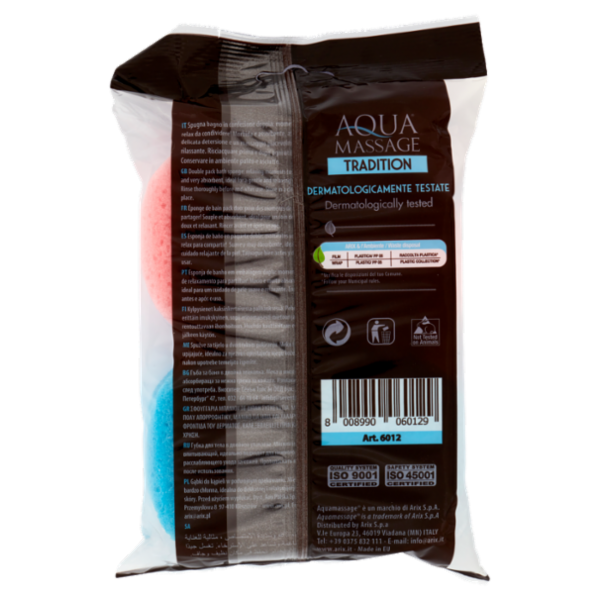 Aquamassage Tradition Spugne Morbide 2 pz