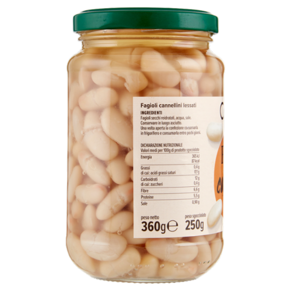 Consilia Fagioli Cannellini Lessati 360 g