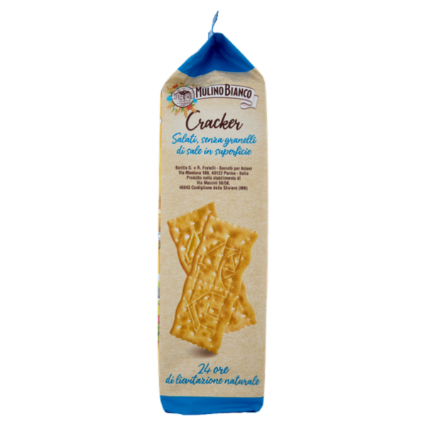 Mulino Bianco Cracker non Salati con Farina Sostenibile 500g