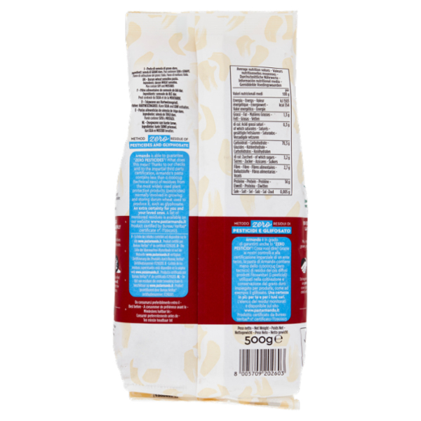 Armando Metodo zero Residui di Pesticidi e Glifosato lo Gnocchetto Sardo 500 g