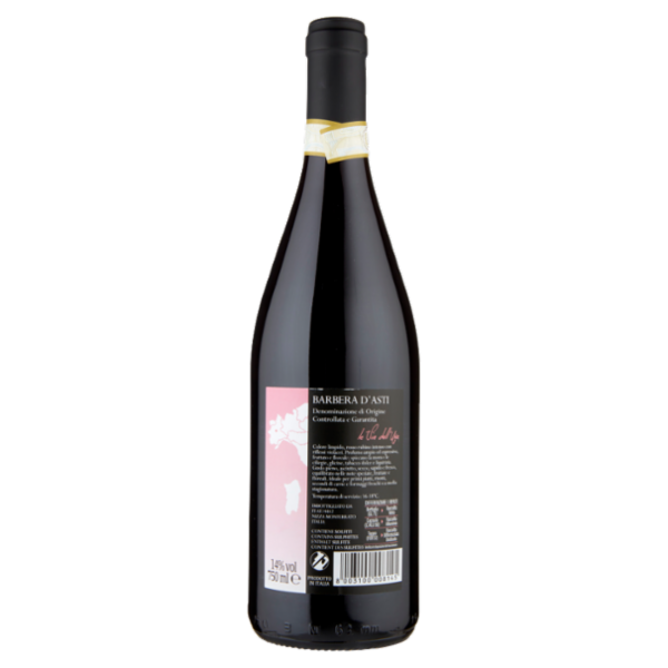 Le Vie Dell'Uva Barbera d'Asti D.O.C.G. 750 ml