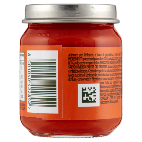 Plasmon i Sughetti Pomodoro e Basilico 120 g