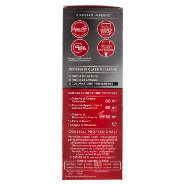 Brillance Colorazione Permanente Intensiva 862 Castano Chiaro