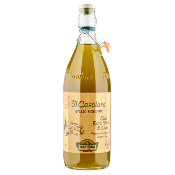 Farchioni Il Casolare grezzo naturale Olio Extra Vergine di Oliva 1 L