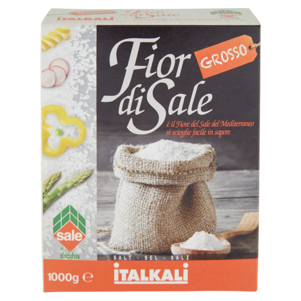 Sale di Sicilia Fior di Sale grosso 1000 g