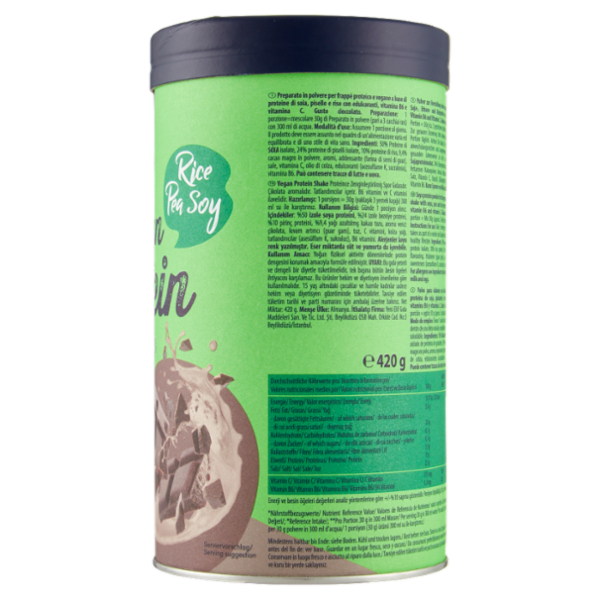 Multipower Vegan Protein Shake Chocolate flavour 420 g