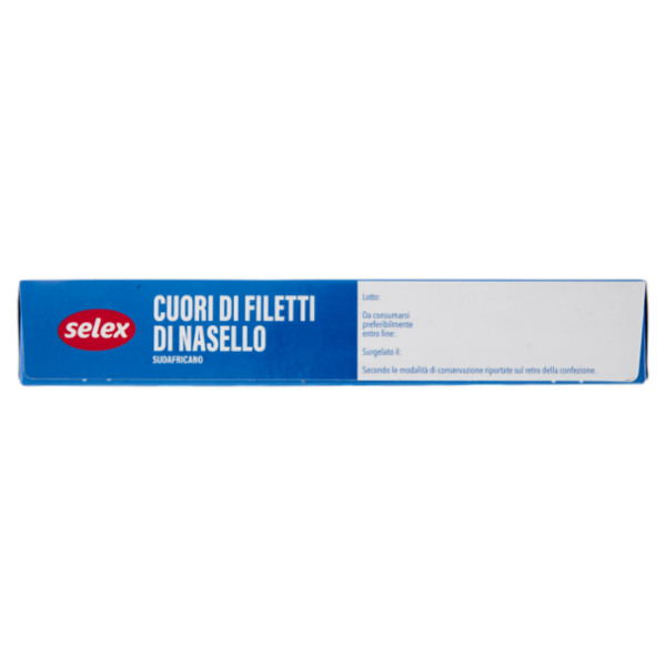 Selex Cuori di Filetti di Nasello Surgelati 300 g