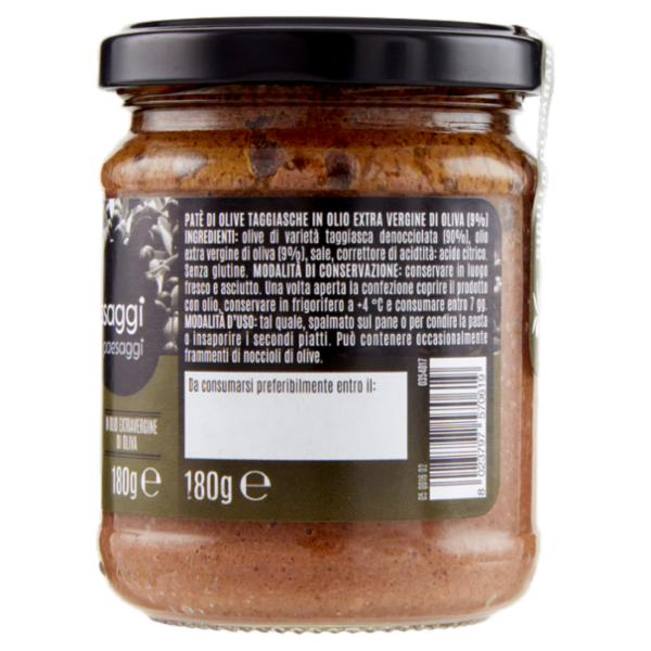 Assaggi e paesaggi Patè di Olive Taggiasche 180 g