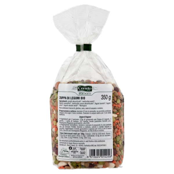 Cerreto i Classici Zuppa di Legumi Bio 350 g