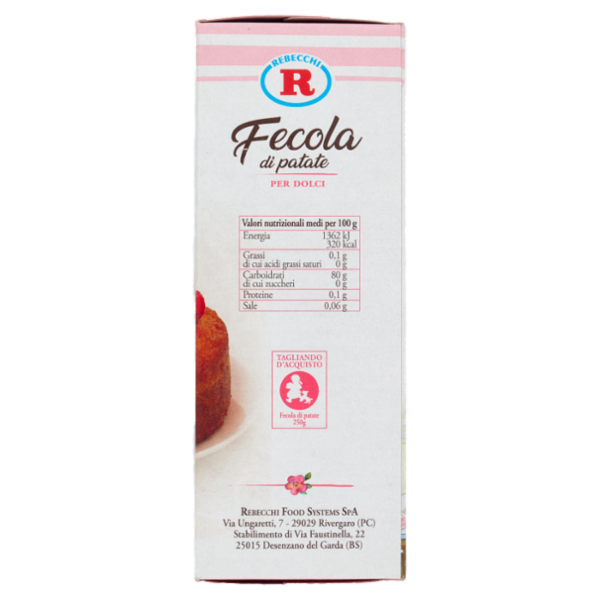 Mariarosa Fecola di patate per Dolci 250 g