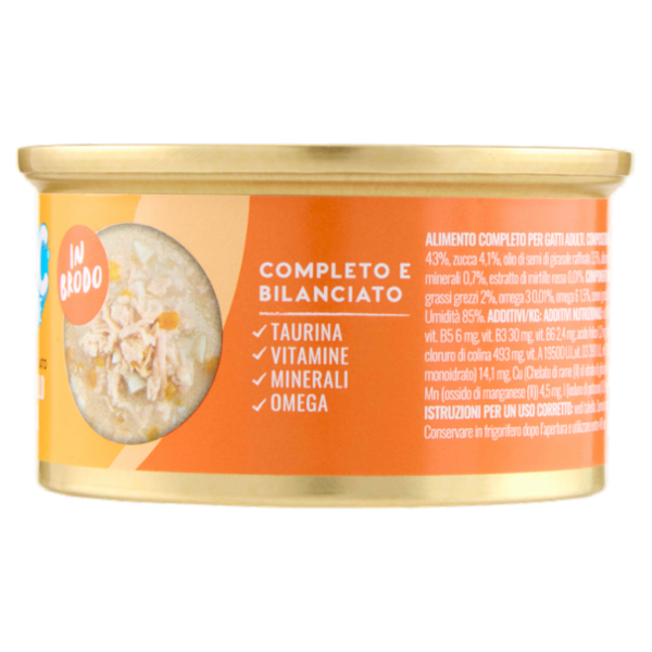ADoC Complete For Cats Filetti di Pollo con Zucca in Brodo 80 g