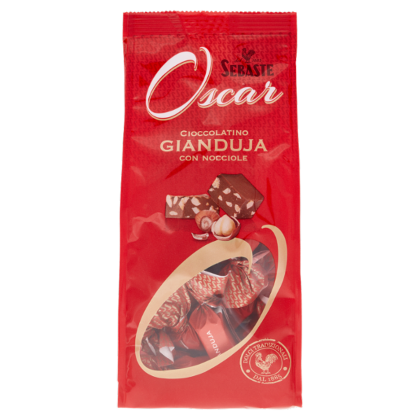 Sebaste Oscar Cioccolatino Gianduja con Nocciole 150 g