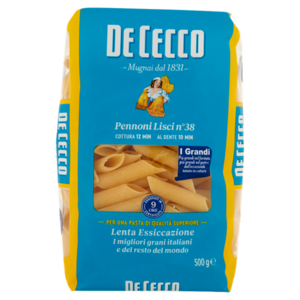 De Cecco Pennoni Lisci n°38 500 g