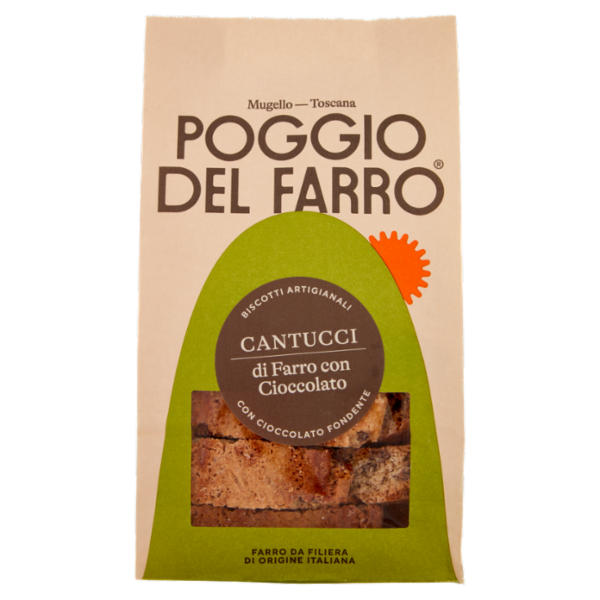 Poggio del Farro Cantucci di Farro con Cioccolato 200 g