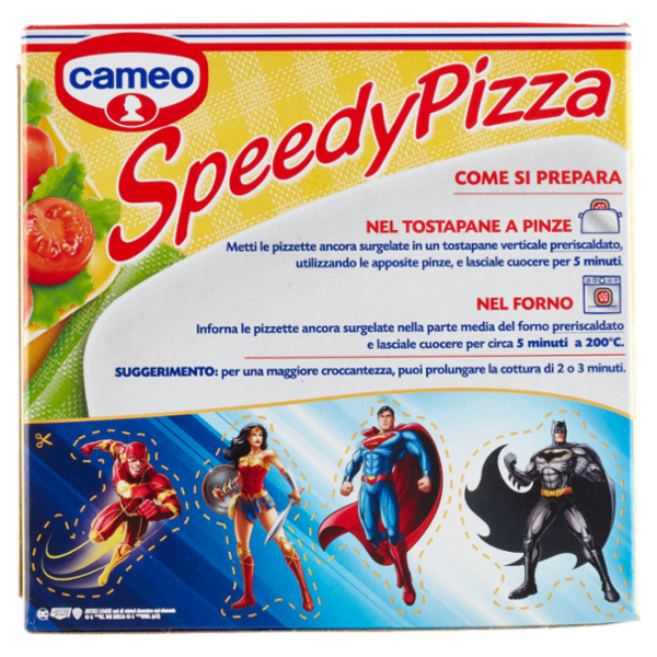 cameo Speedy Pizza margherita 4 x 75 g