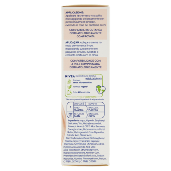 Nivea 5in1 BB Super Idratante 24H No Stop Crema Giorno Dorata SPF 15 50 ml