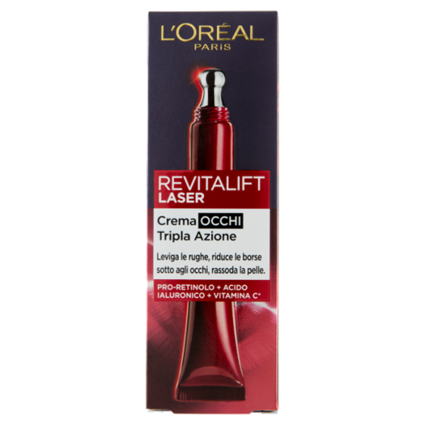 L'Oréal Paris Revitalift Laser Crema Occhi Tripla Azione 15 ml