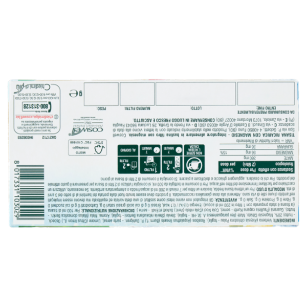 L'Angelica Tisana Fredda Ricarica con Magnesio Limone con Guaranà 18 Filtri 36 g