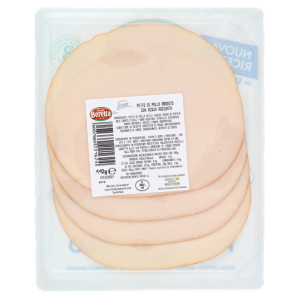 Fratelli Beretta Linea Fresca Salumeria Petto di Pollo Arrosto 110 g