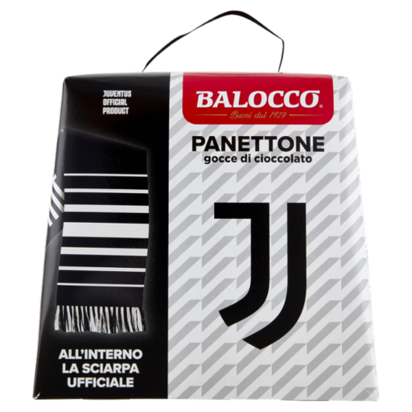 Balocco Panettone gocce di cioccolato Juventus 500 g