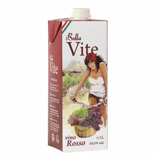 Bella Vite Vino Rosso Brick 1 l