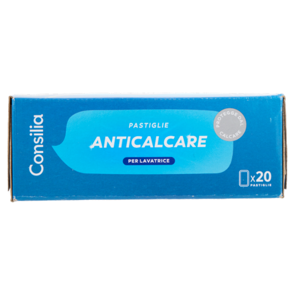 Consilia Anticalcare per Lavatrice Pastiglie 20x16 g