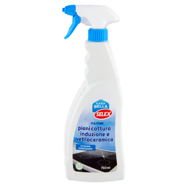 Selex Casa Bella Pulitore per Piani di Cottura ad Induzione e Vetroceramica 750 ml