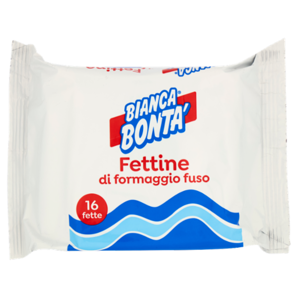 Bianca Bontà Fettine di Formaggio Fuso 16 Fette 400 g