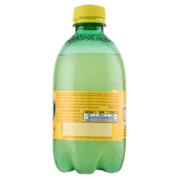 BIBITE SANPELLEGRINO, Bevanda Gassata, Limonata, Pet - 330ml