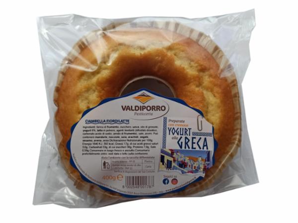 Valdiporro Ciambella allo Yogurt Greco 400g