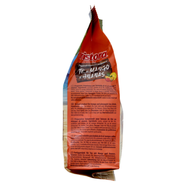 ristora Preparato istantaneo per bevanda di Tè al Mango e Ananas Ristora 750 g