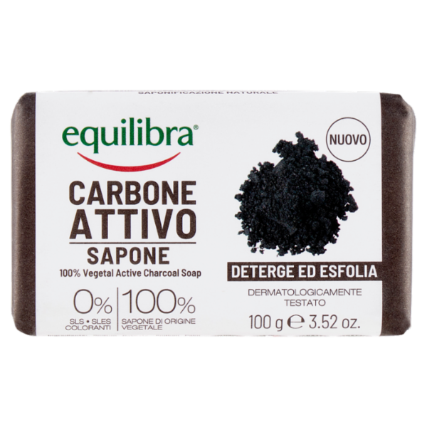 equilibra Carbone Attivo Sapone 100 g